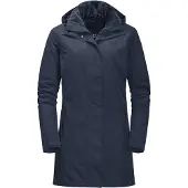 Jack Wolfskin MADISON AVENUE COAT phantom, Größe:XS, Farbe:night blue