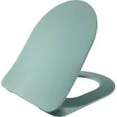 Creavit WC-Sitz Nilgrün Softclose Duroplast mit Edelstahlscharnieren Inox Absenkautomatik