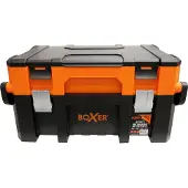 Boxer Schwerlast-Werkzeugkasten 17” mit Aluminiumgriff 58 x 35