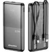 Awei Powerbank 10000mAh P76K 22,5W 4 charging output