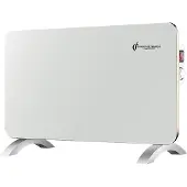 Sannover Mobiler Elektrischer Glasheizkörper Sorimo 1000 W Weiß