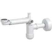 Ravak Ablaufgarnituren - Waschtischsiphon, Durchmesser 32 mm X01612