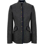 Os-trachten Trachten Gehrock Jacke Modellnummer 452003-3983 Dunkelgrau Jeansblau