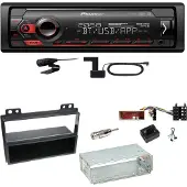 Pioneer MVH-S420DAB Bluetooth Digitalradio USB Einbauset für Ford Fusion Fiesta