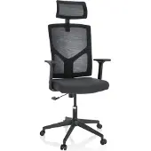 Hjh OFFICE BRETON B - Home Office Bürostuhl Schwarz