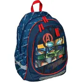 Undercover GmbH Schulrucksack Avengers mit gepolstertem Rücken, 2 großen Fächern, Reflektoren und wasserabweisendem Boden