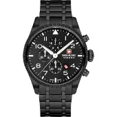 Swiss Military Hanowa Herrenuhr Quarzuhr schwarz onesize Herren 43 SMWGI0000403, SMWGI0000404, SMWGI0000431