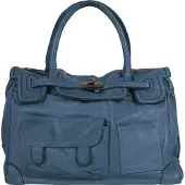 Samantha Look Shopper echt Leder, Made in Italy