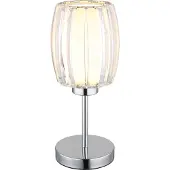 Globo Tischlampe Maribel, klar / transparent, für Wohn- / Esszimmer, Kunststoff, Modern, Tischlampe