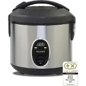 Solis Reiskocher, 370 W, 0,8 L Volumen, Warmhaltefunktion, Beschichtung