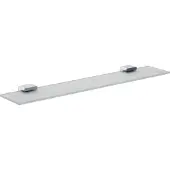 Emco loft Ablage, Glasteil satiniert, 600mm, chrom, 1 Stk.