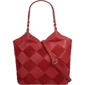 Samantha Look Shopper echt Leder, Made in Italy
