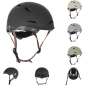 Kikkaboo Kinder-Schutzhelm 46 - 56 cm mit 9 großen Öffnungen verstellbare Gurte