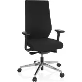 Hjh OFFICE PRO-TEC 700 - Profi Bürostuhl Schwarz