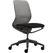 Sedus Bürostuhl semotion net, em-821/006, grau / schwarz, Stoff / Netz, bis 130 kg