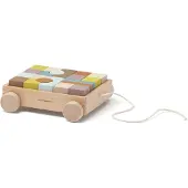 Kids Concept Handkarren m. Stapelklötze - Neo - Multi - - One Size - Handkarren