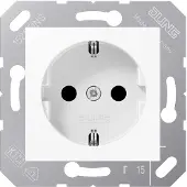 JUNG CD 5120 BF WW - CEE 7/3 - Weiß - Thermoplast - 250 V - 16 A