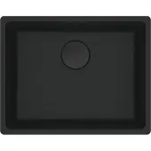 Franke Maris Flächenbündige Spüle Fragranitbecken MRG 210-52 Black Matt Handbedienung ab 60 cm 135.0683.045 - inkl.