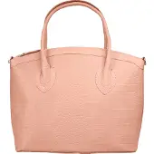 Cluty Henkeltasche echt Leder, Made in Italy