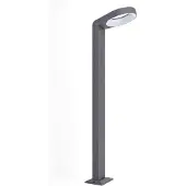 LUCANDE LED Wegeleuchte JARKA , alu / grau / zink, Aluminium, Modern, LED Außenleuchte