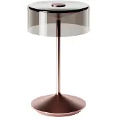 Sigor Akku-Glasleuchte Numotion 265mm rosegold Tischleuchte 2,2W FlexMood 2200K/2700K IP54 Ra85 dimmbar