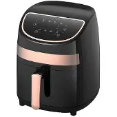 Deerma KZ100, Heißluftfritteuse, 3 l, Einzelbild, Schwarz, Berührung, 1000 W