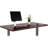 Mendler Tischplatte MCW-D40 für Schreibtische, Schreibtischplatte, 160x80cm MVG- kirsch