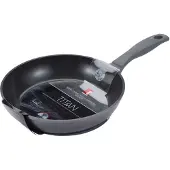 Bergner TITAN Bratpfanne Pfanne induktionsgeeignet 24 cm BG-7926-GY