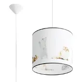 Sollux Hängeleuchte KITTY 30 1xE27 15W PVC 95x30x30cm