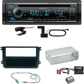 Kenwood KDC-BT740DAB Digitalradio Einbauset für EOS Polo Caddy Amarok Scirocco