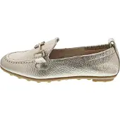 Hispanitas für Damen. HV254027 Ballerinas Bombay gold (36), Leder, Wohnung, Keine, Lässig