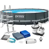 Intex Ultra XTR Frame 26340NP - Ø732x132 cm - Runder Pool
