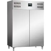 Saro KYRA GN 1400 BT, Gefrierschrank mit Eingriffsfach, Freistehend, Edelstahl, Edelstahl, Edelstahl, Nebeneinander