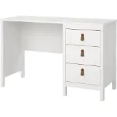 Ebuy24 Madrid Schreibtisch 3 Schubladen weiß.
