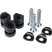 Basil Bolzen-Set MIK Side schwarz Set 3 Stück