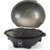 Tristar BQ-2816 Barbecue Elektro-Tischgrill, 2200 W, Grill, Elektro, Kessel, Rost, Schwarz