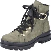 Rieker Damen Stiefelette in Grün, Größe 37