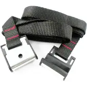Peruzzo 400 2 Gurte mit Haken, 100 cm, 12 x 7 x 7 cm, schwarz