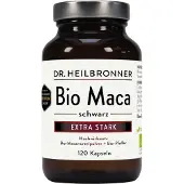 Dr Heilbronner Bio Maca Schwarz Kapseln Extra Stark 1x120 St