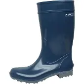 Bockstiegel Damen Gummistiefel Regenstiefel Luisa, Farbe:Blau, Schuhgröße:EUR 38, Artikel:-8050 blau / grau