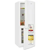 Exquisit Kühl-Gefrierkombination, 173 Liter, Standgerät, Kühl- und Gefrierschrank, 4-Sterne-Gefrierfach, LED-Beleuchtung, KGC232-60-E-040C weiss