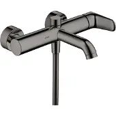 Hansgrohe Einhebel-Wannenmischer AXOR CITTERIO M DN 15, Aufputz polished black chrome polished black chrome