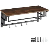 TecTake Wandgarderobe Westwood 66 x 30 x 27 cm