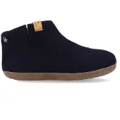 Tofvel Pantoffel Unisex Mula Blau Wollfilz
