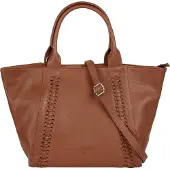Samantha Look Shopper echt Leder, Made in Italy