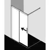 Kermi NIJ2L17020VYK WALK-IN NICA J2L 1700x