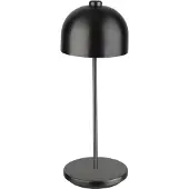 Assheuer & Pott APS 17053 JOSEF Kabellose USB-C Tischleuchte, Fartemperatur und Helligkeit einstellbar, spritzwasssergeschützt IP 54, inkl. Dockinstation und Fernbedienung, gunmetal