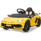 Jamara Ride-on Lamborghini Aventador SVJ gelb 12V 2,4GHz