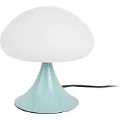 Leitmotiv - Tischleuchte Hongo - Nebeliges Blau - Ø20cm Tischlampe - Nachttischlampe, Wohnzimmer, Schlafzimmer