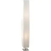 Globo Stehleuchte Metall verchromt, 2x E27